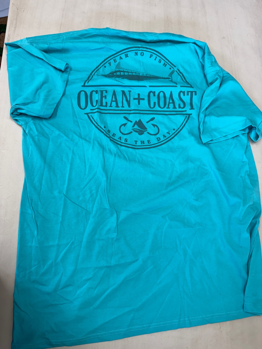 Ocean + Coast 2XL nwot light turquoise